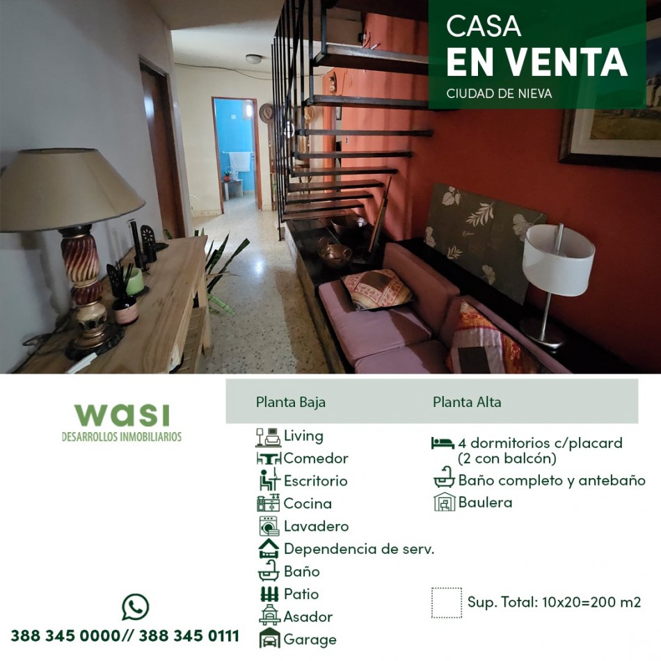 CASA CIUDAD DE NIEVA