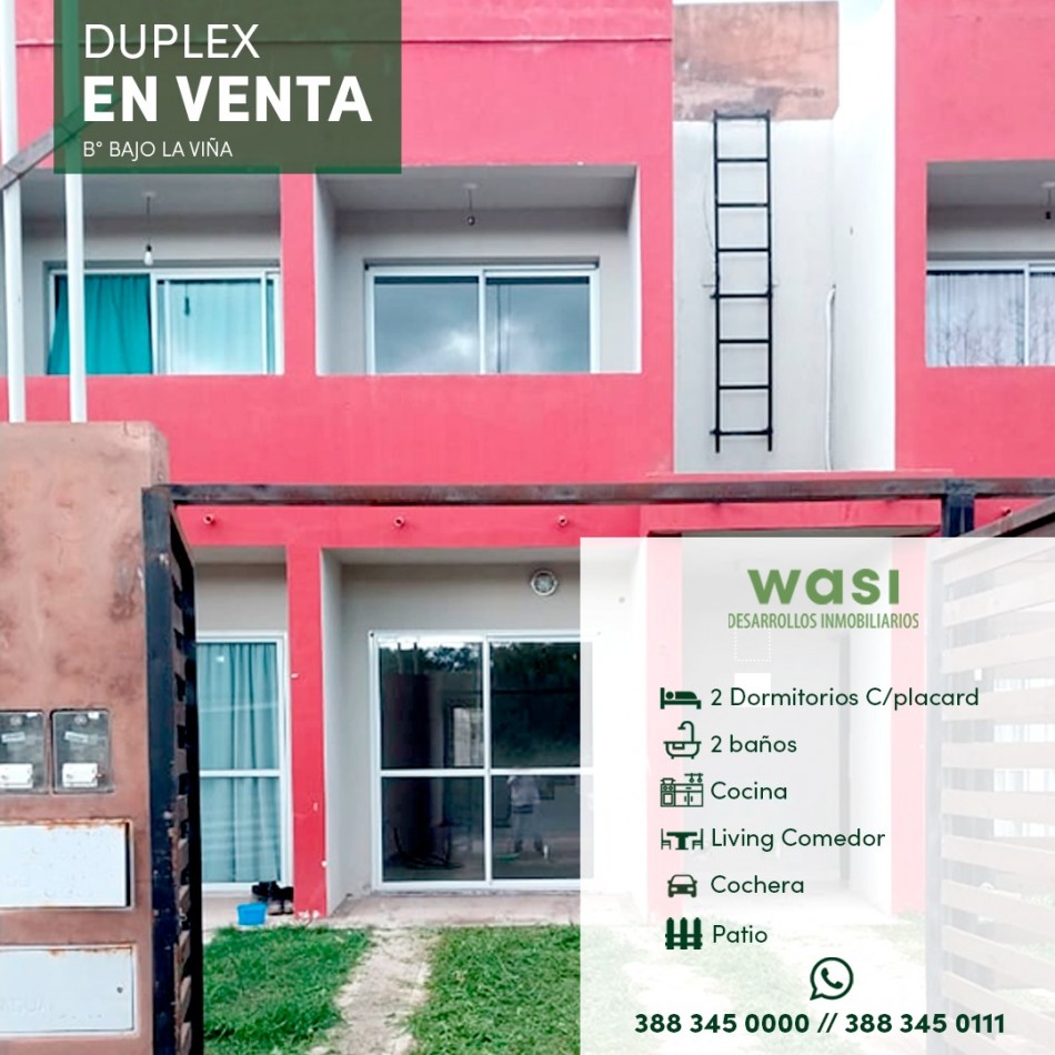 DUPLEX BAJO LA VIÑA