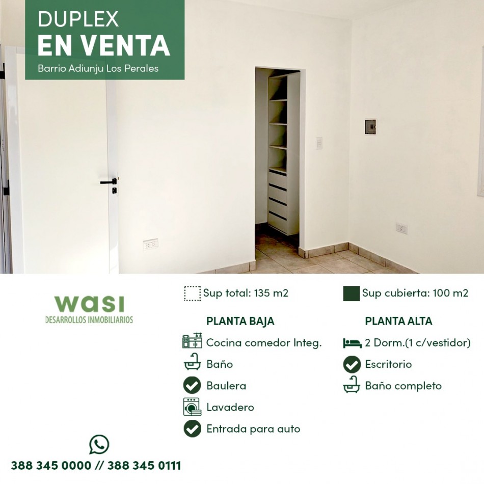 DUPLEX LOS PERALES