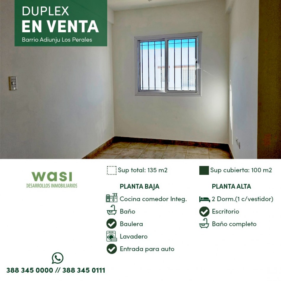 DUPLEX LOS PERALES
