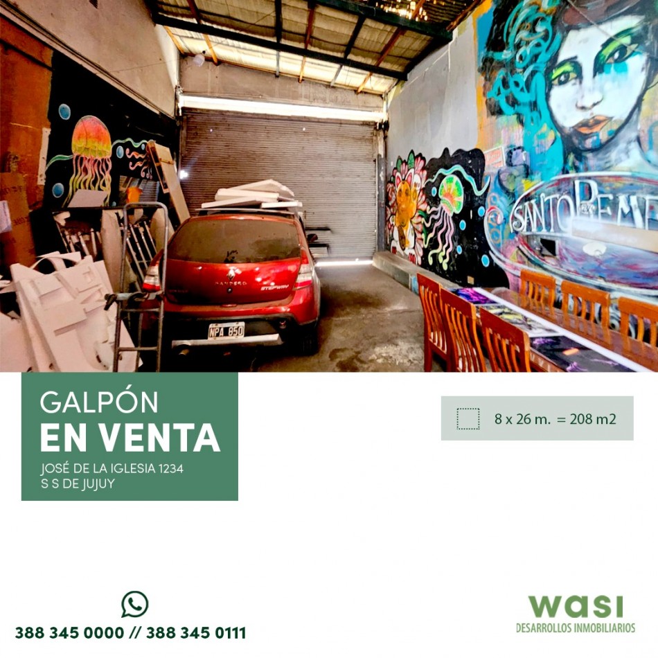 DEPOSITO CON OFICINAS EN VENTA