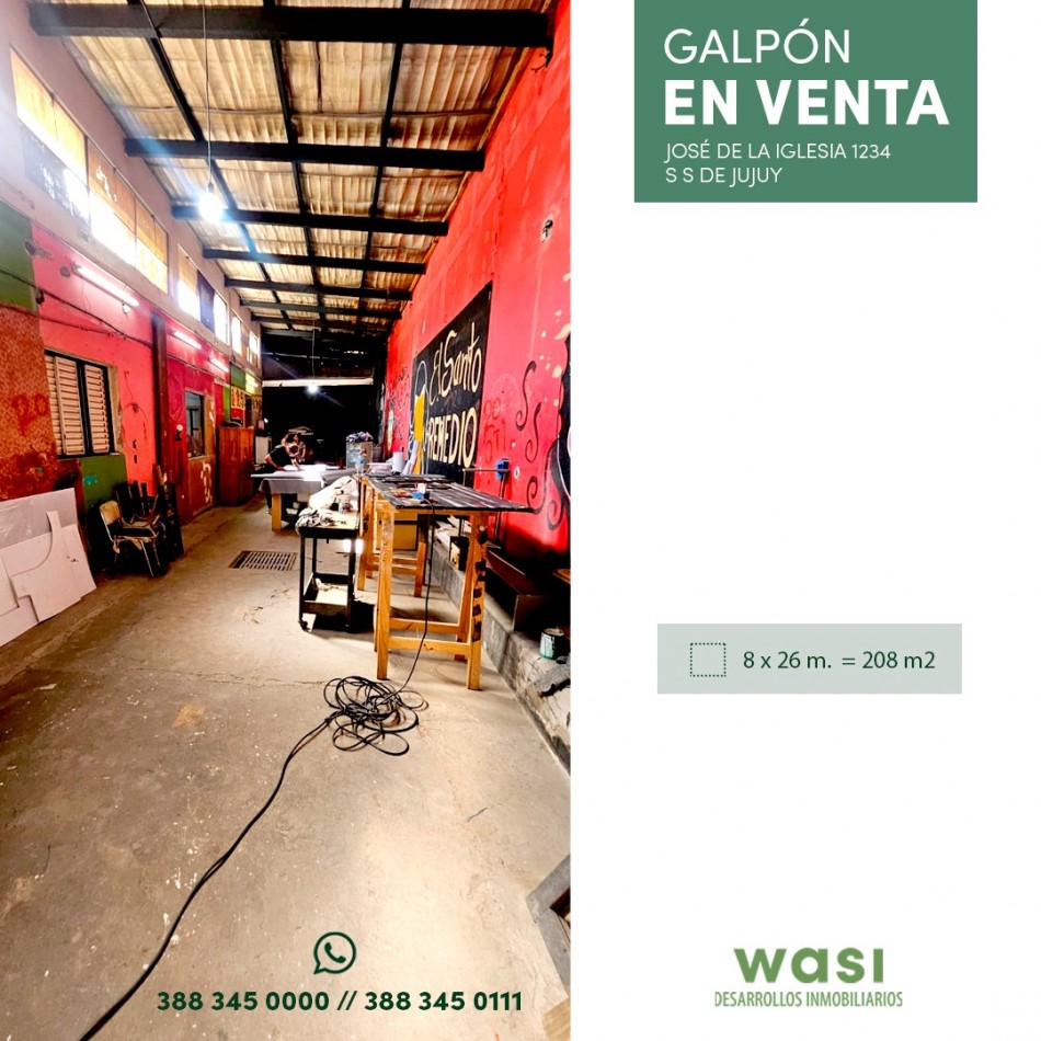 DEPOSITO CON OFICINAS EN VENTA