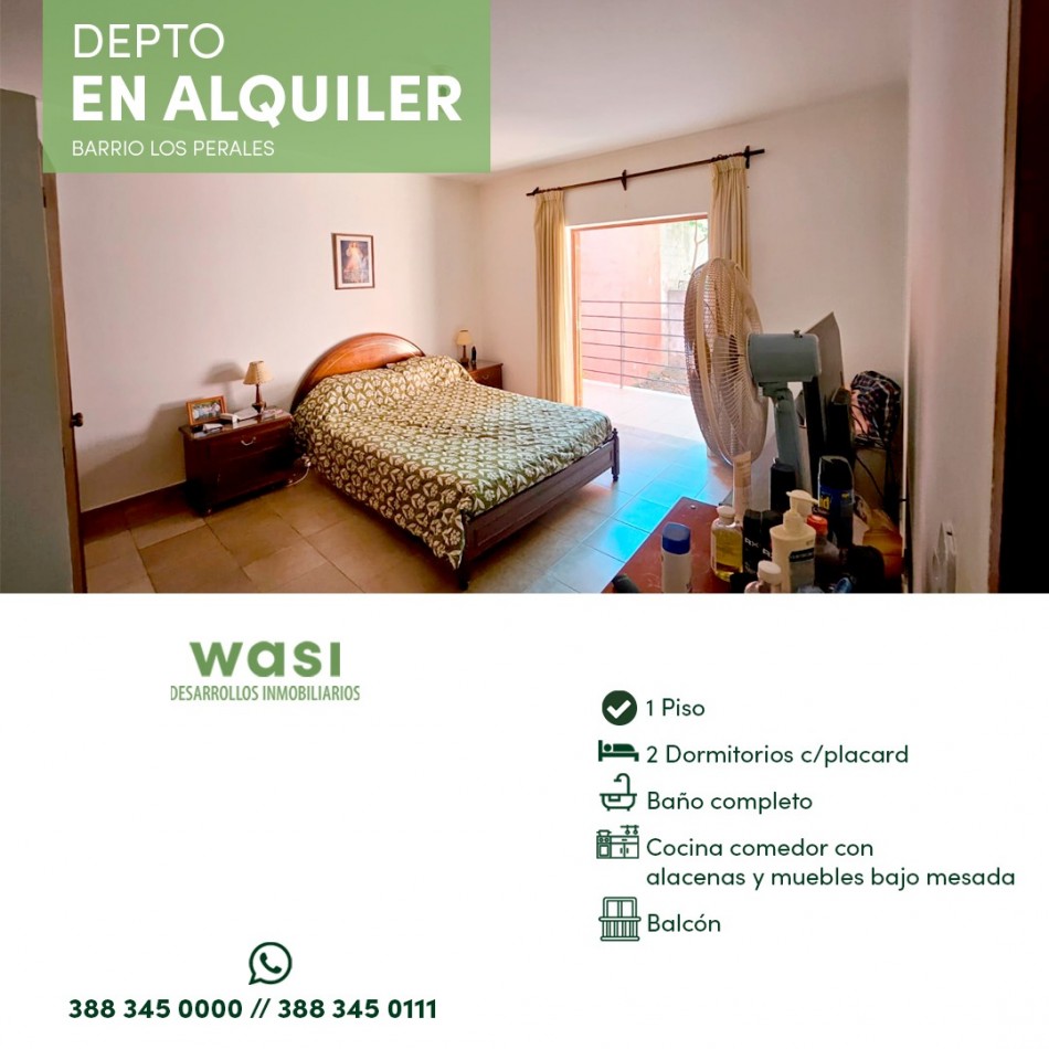 ALQUILER DEPTO LOS PERALES