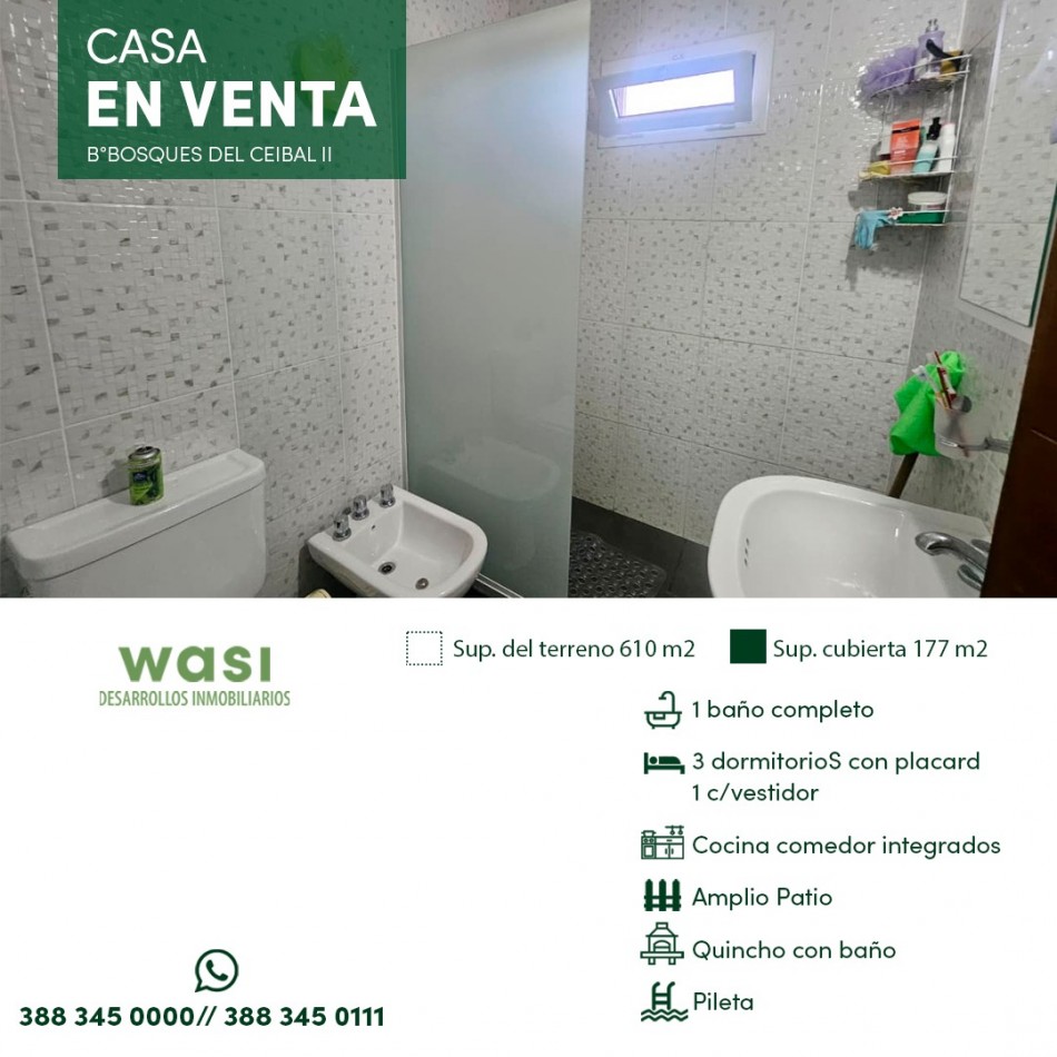 CASA CON PISCINA EL CEIBAL