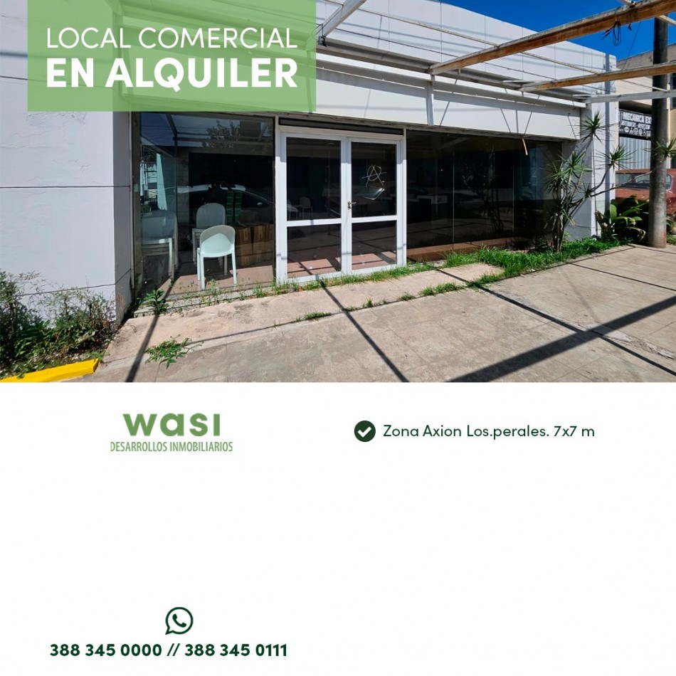 ALQUILER LOCAL COMERCIAL LOS PERALES