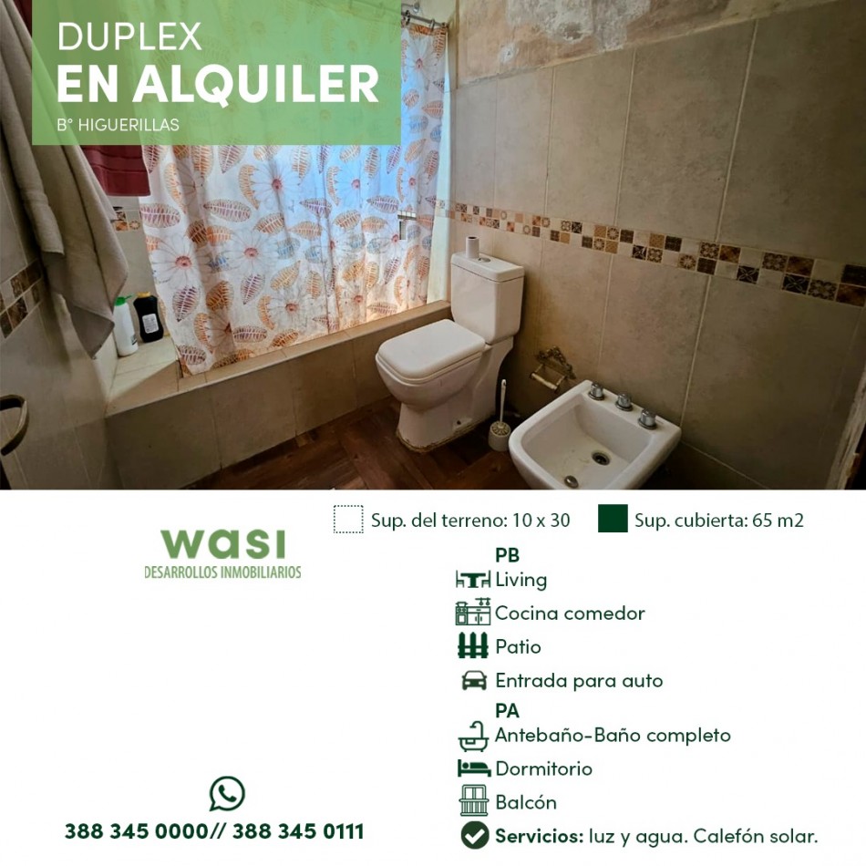 Alquiler Duplex tipo Loft