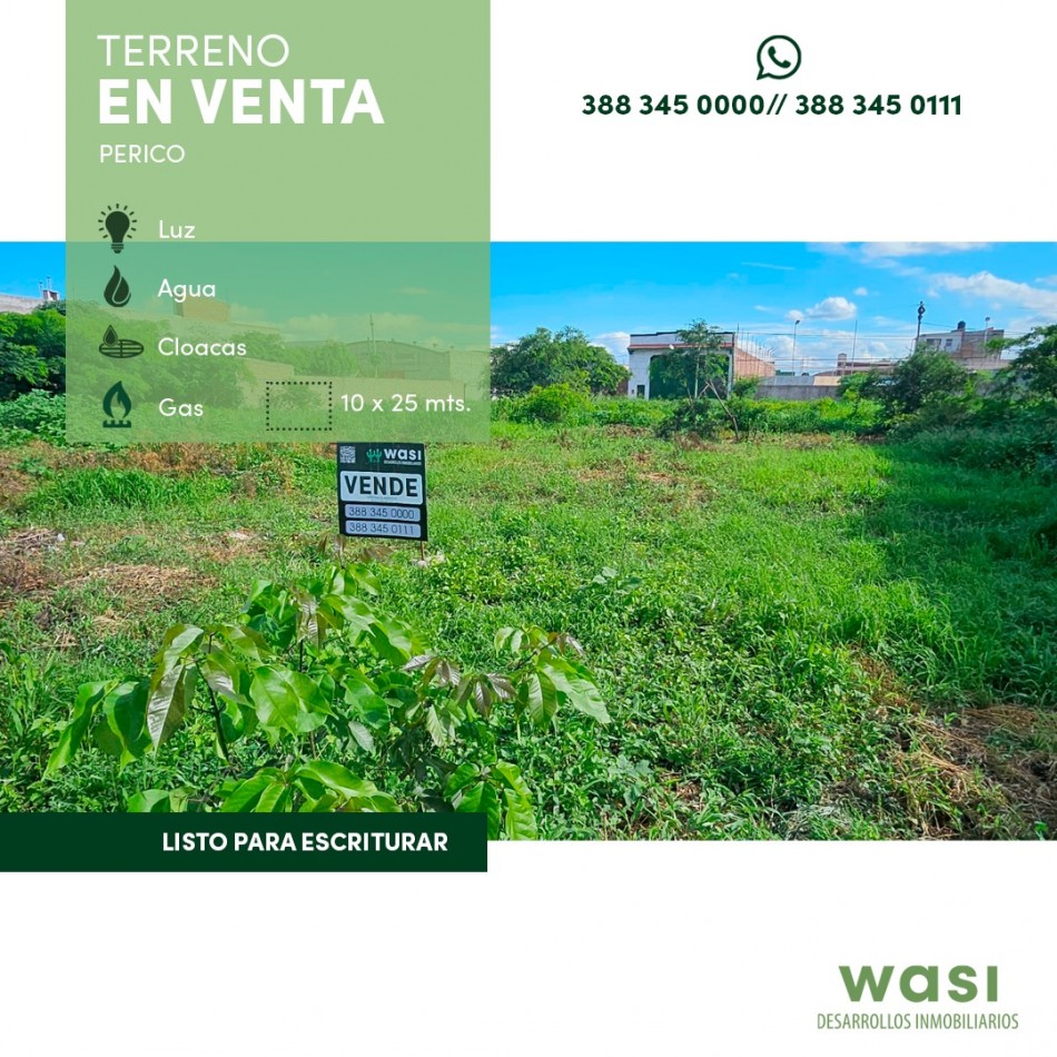 TERRENO PERICO