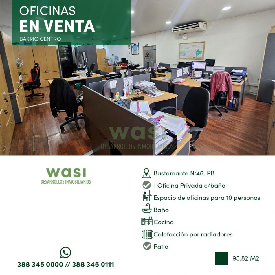 OFICINAS EN VENTA CENTRO