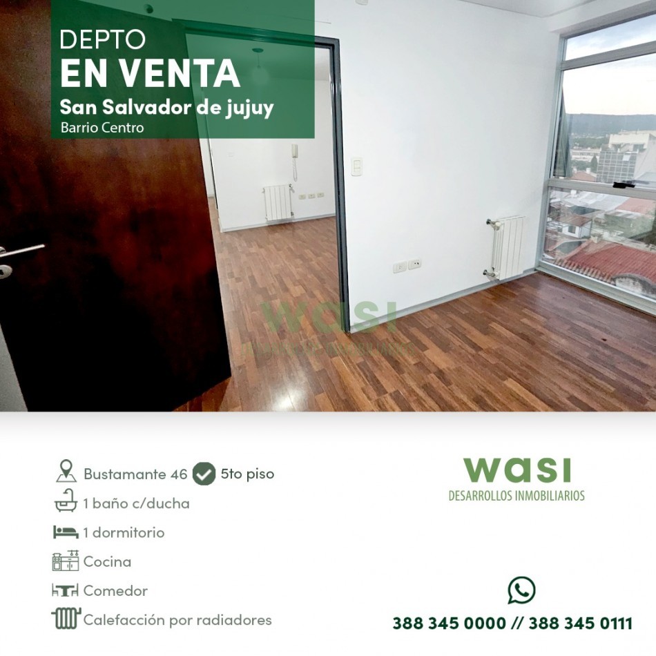 DEPTO CENTRICO EN VENTA