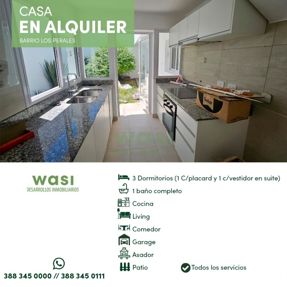 ALQUILER DUPLEX LOS PERALES