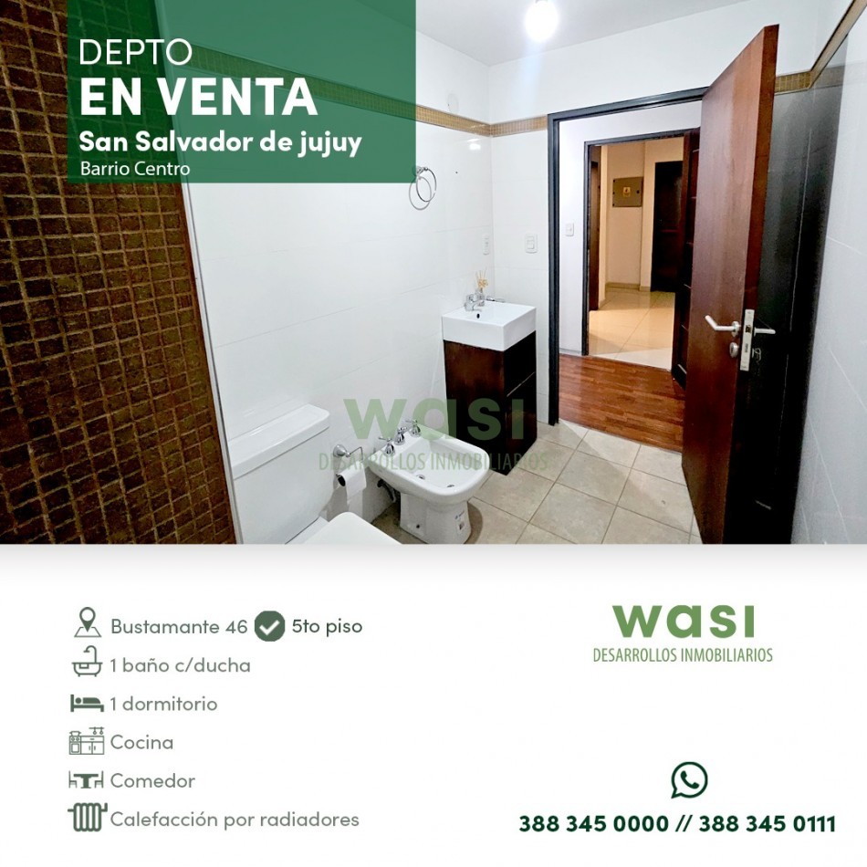 DEPTO CENTRICO EN VENTA