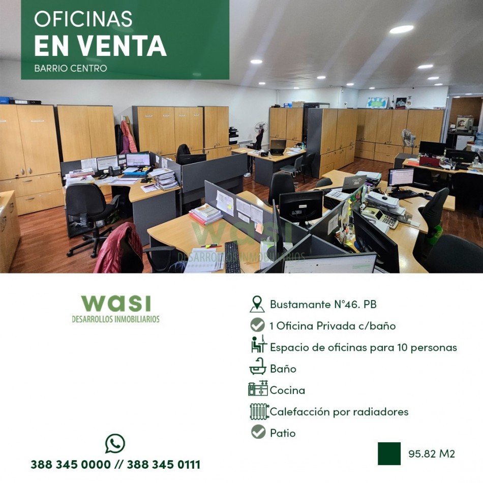 OFICINAS EN VENTA CENTRO