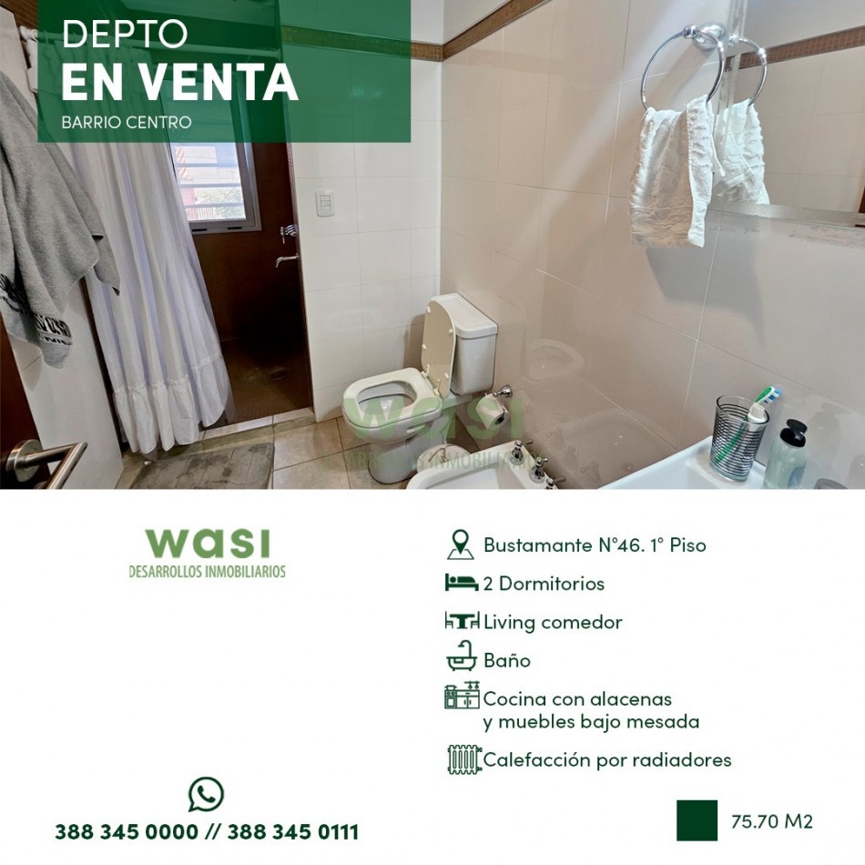 DEPTO CENTRO MUY MODERNO