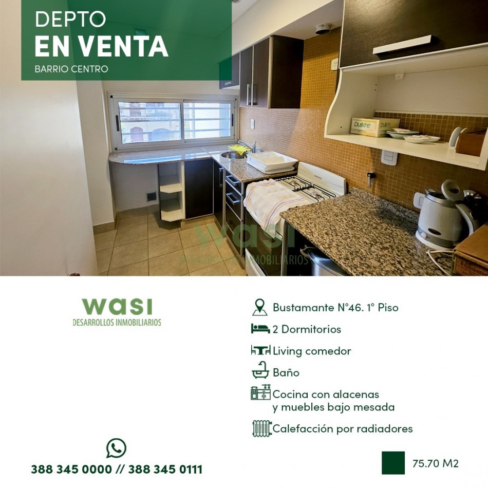 DEPTO CENTRO MUY MODERNO