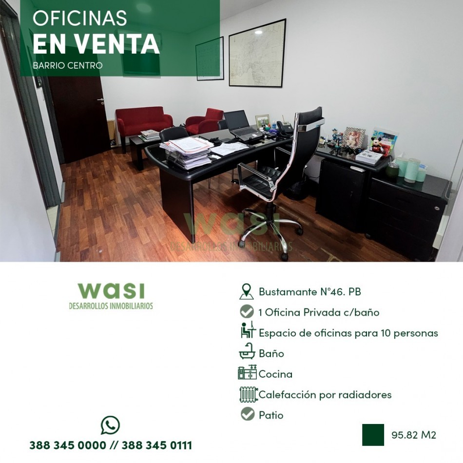 OFICINAS EN VENTA CENTRO
