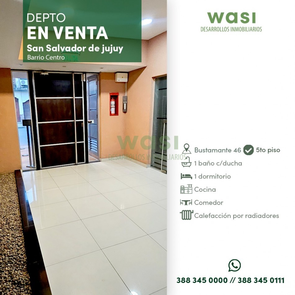 DEPTO CENTRICO EN VENTA