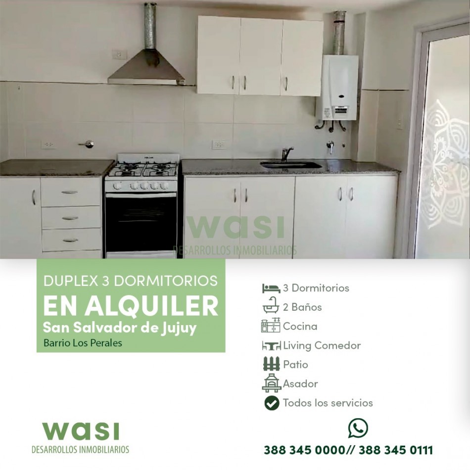 Alquiler Duplex Los Perales