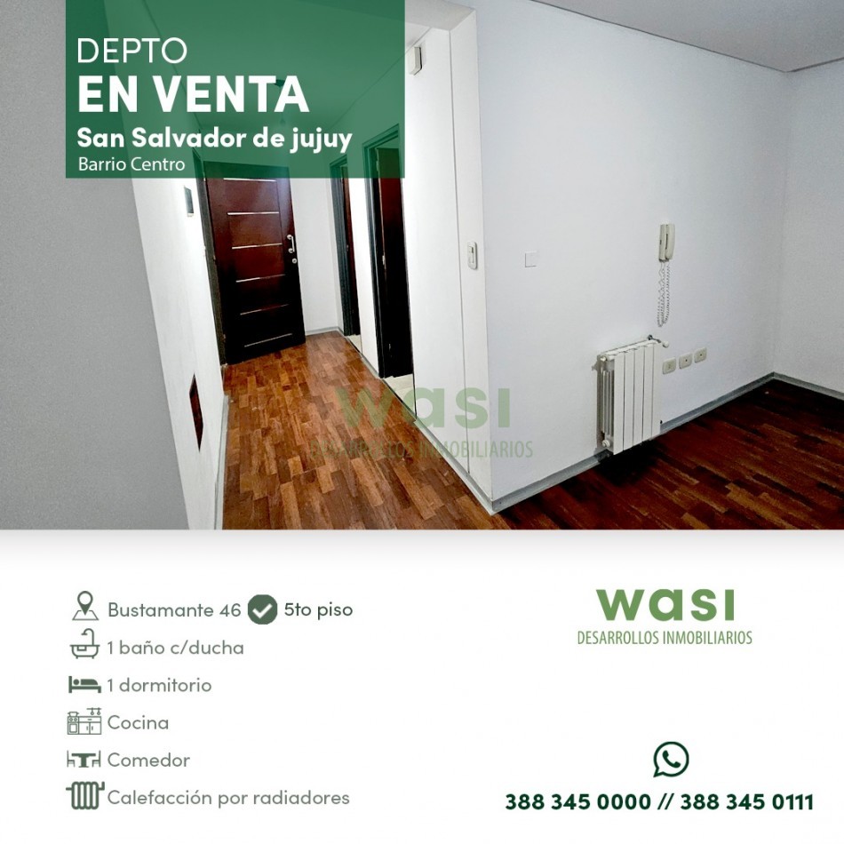 DEPTO CENTRICO EN VENTA
