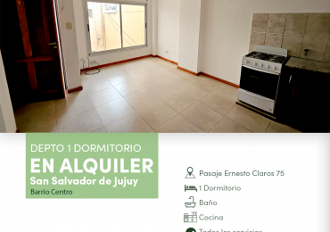 Alquiler 1 dorm Centro