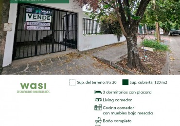 CASA EN VENTA CNEL ARIAS