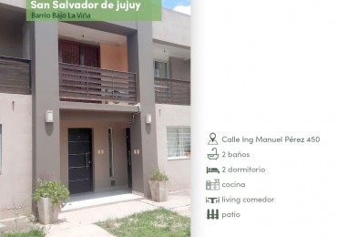 ALQUILER DUPLEX BAJO LA VIÑA